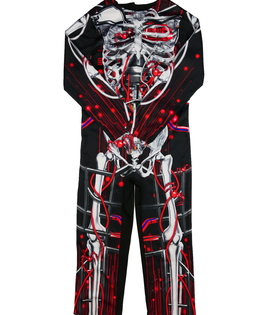 Tmavší karnevalový overal robot George