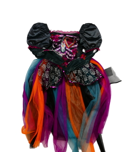 Nádherné karnevalové šaty s obručí 