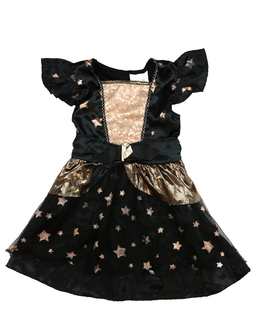 Karnevalové šaty s flitry a hvězdami 