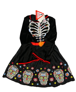 Nové karnevalové šaty s kostrou F&F