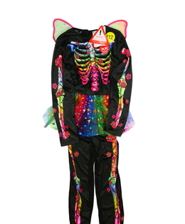 Nový karnevalový overal s kostrou a křídly F&F