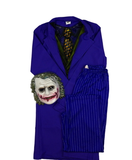 Nový karnevalový kostým Joker 3 ks 