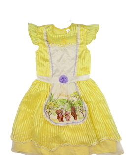 Žluté krásné karnevalové šaty Tu 