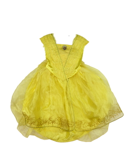 Krásné žluté karnevalové šaty s obručí Disney