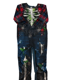 Děsivý karnevalový overal 