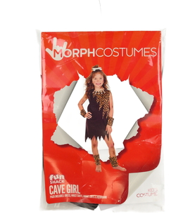 Karnevalový kostým jeskynní dívka