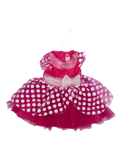 Růžové bohaté karnevalové šaty Disney Minnie 