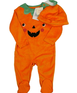 Nový oranžový overal a čepička Tu