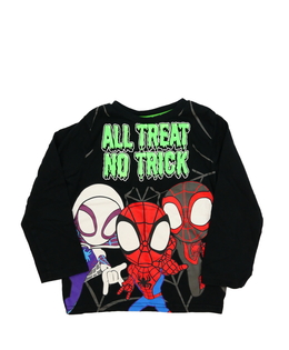 Černé stylové halloween triko Marvel George