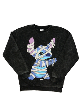Krásná šedá halloween mikina Stitch Disney Primark