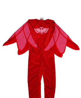 Červený karnevalový overal s pláštěm PJMasks 