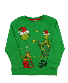 Zelené vánoční triko Grinch 