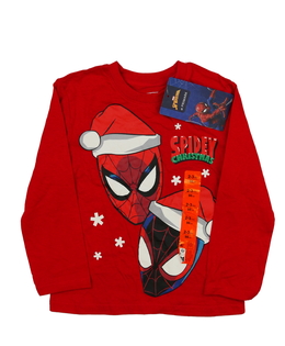 Nové červené vánoční triko Marvel Disney Primark 