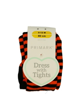 Nové pruhované halloween punčocháče Primark 