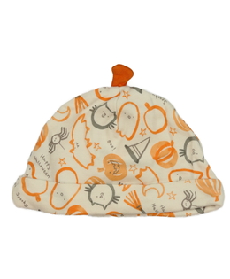 Krémová halloween čepička Nutmeg 