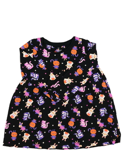 Černé halloween šaty Mothercare