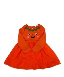 Oranžové halloween tylové šaty Primark 