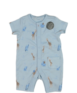 Nový modrý overal se zvířátky Nutmeg 