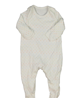 Bílý overal s barevnými hvězdami George