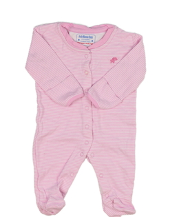 Růžový pruhovaný overal Jojo Maman Bébé