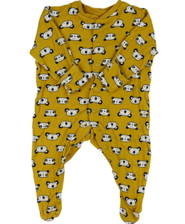 Hnědý overal se zvířátky Primark 