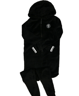 Černý volnočasový overal 