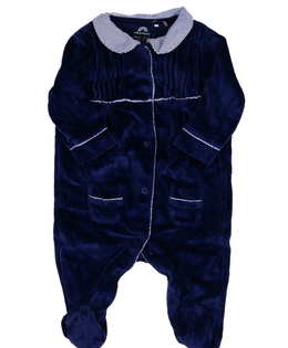 Tmavě modrý overal s límečkem Next