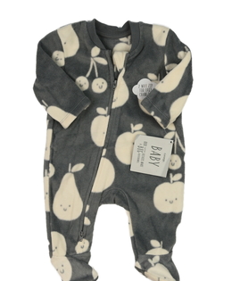 Nový šedý overal s ovocem George