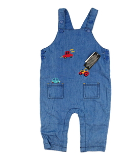 Nový modrý overal s podšívkou 