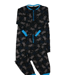 Tmavý volnočasový herní overal 