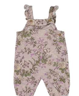 Světle fialový květinový overal Tu