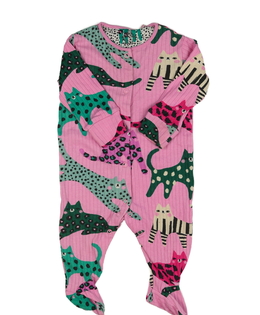 Růžový overal s kočičkami Next