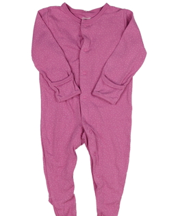 Růžový overal s puntíky 