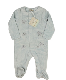 Nový modrý teplejší overal se slony John Lewis 