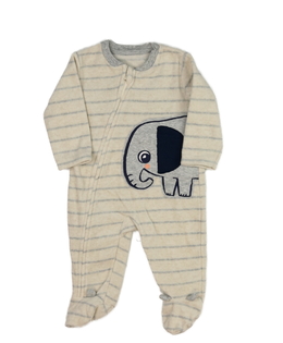 Světlý teplejší overal se sloníkem George
