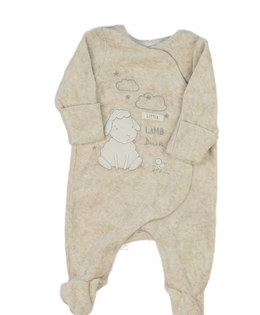 Hnědý teplejší overal Mothercare