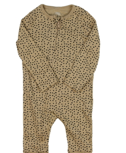 Hnědý vzorovaný overal F&F