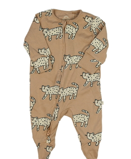 Hnědý overal se zvířátkem Next