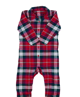 Kostkovaný overal s límečkem M&S