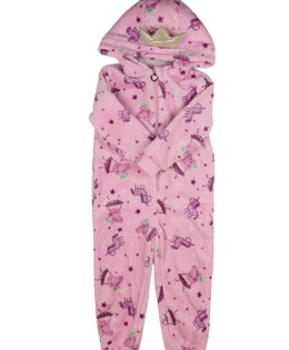 Růžový teplý overal Prasátko Pepa 