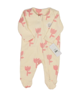 Nový krémový hebký overal George