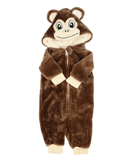 Hnědý overal s čumáčkem 