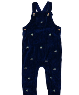 Modrý overal s traktory M&S