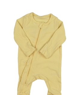 Žlutý žebrovaný overal F&F