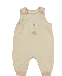 Hnědý vzorovaný overal Medvídek Pú Disney