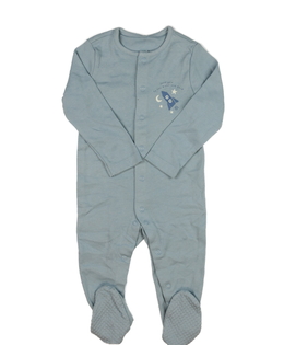 Modrý protiskluzový overal s raketou Tu 