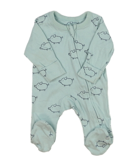 Modrý overal s prasátkem M&S