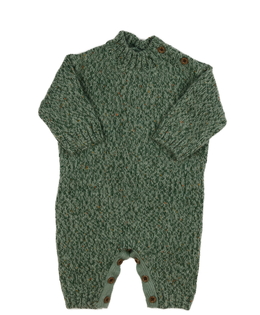 Zelený pletený overal George