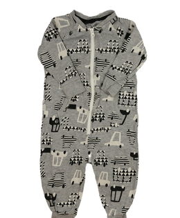 Šedý teplákový overal s auty Next