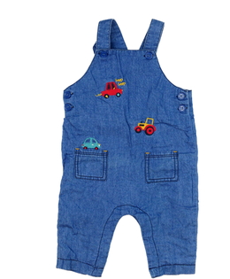 Modrý overal s podšívkou 